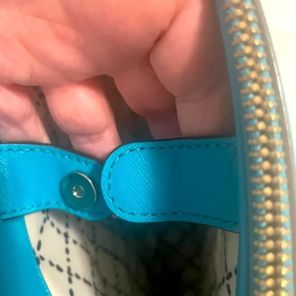 Beautiful Turquoise Blue leather Kate Spade handbag! - Picture 10 of 10